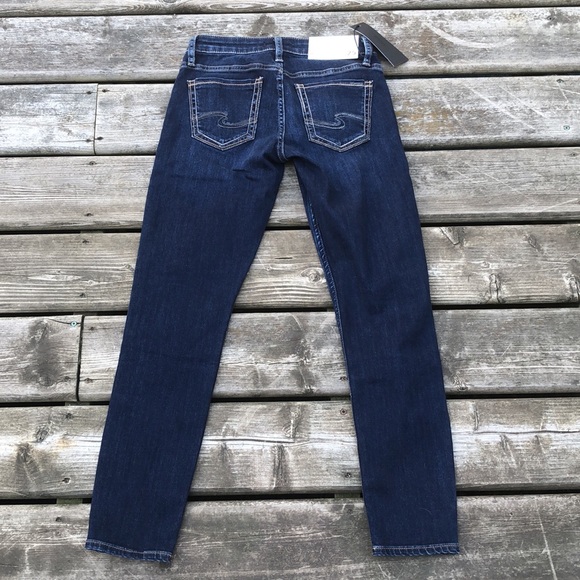 NWT Silver Jeans Tuesday Skinny Low Rise - Picture 10 of 11